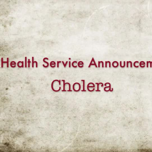 PHSA- Cholera