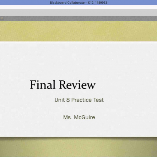 Pre-Algebra B: Final Exam Review & Practice Test