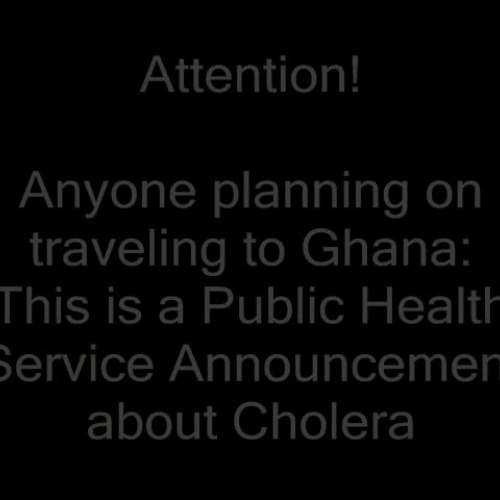 Public Service Health Announcement