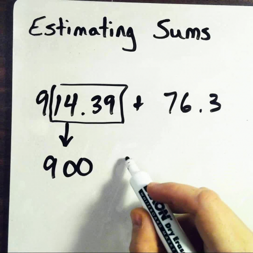 Estimating Sums