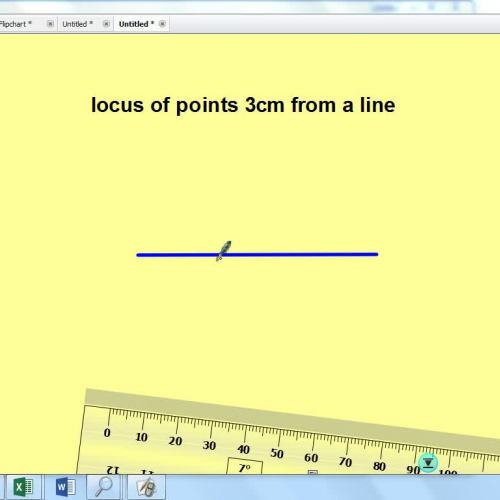 locus from a line