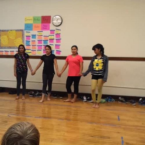 6th grade creates a contemporary dance about friends