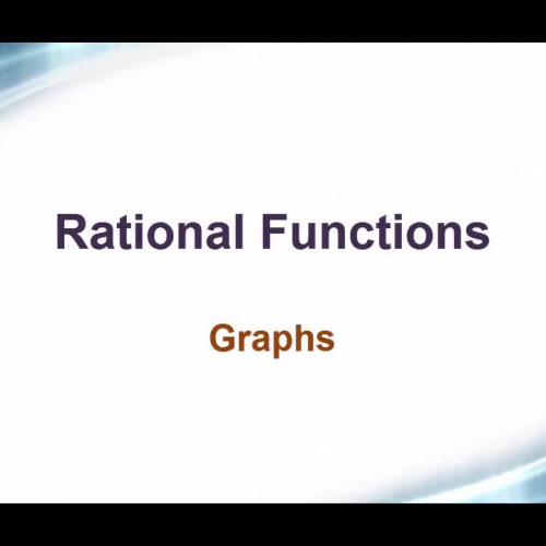 Rational Functions - Part 2