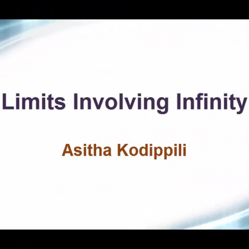 Limits: infinite limits