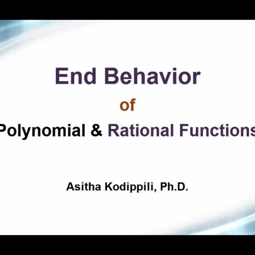 End Behavior - Part 1