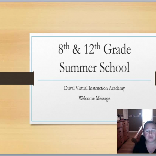 Mrs. McCarter's Welcome Video