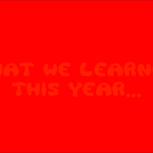 1st Grade - What We Learned This Year