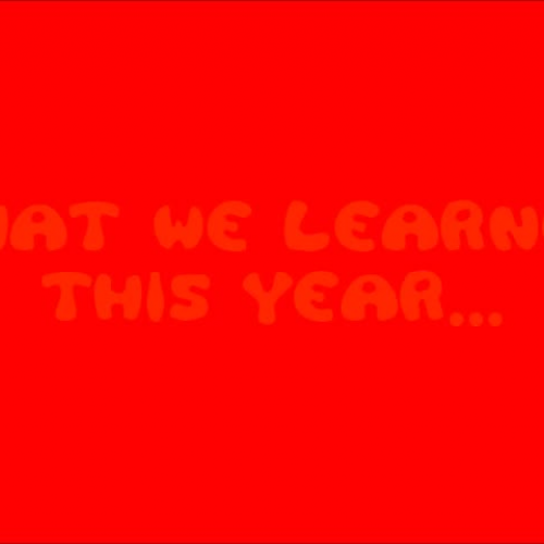 2nd Grade - What We Learned This Year