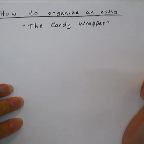 Writing 01 The Candry Wrapper