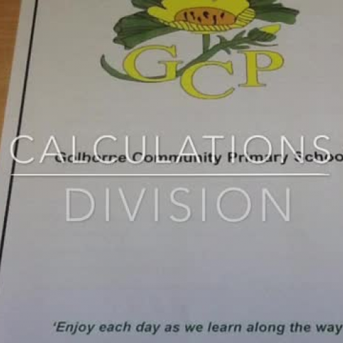 Calculations - Division