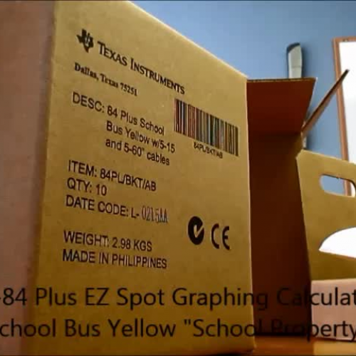 TI-84 Plus EZ Spot Teacher Kit 