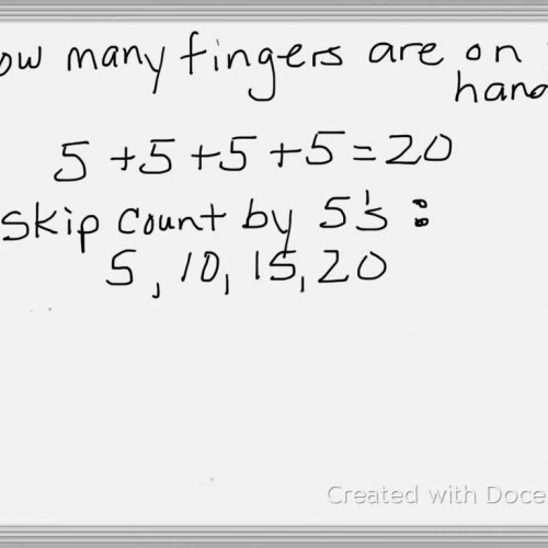 Patterns for Multiplication Facts