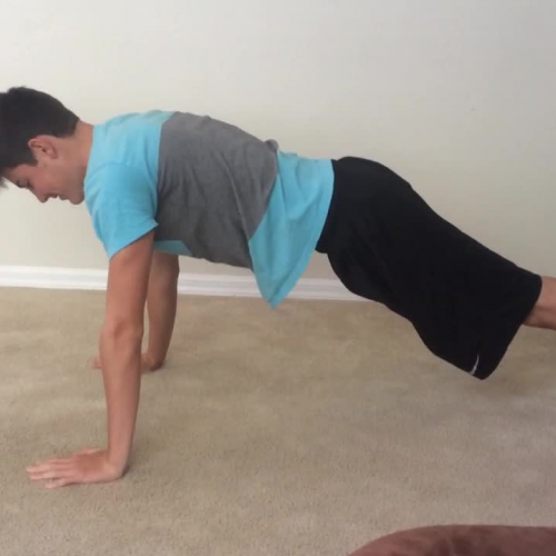 2nd fitness video push up