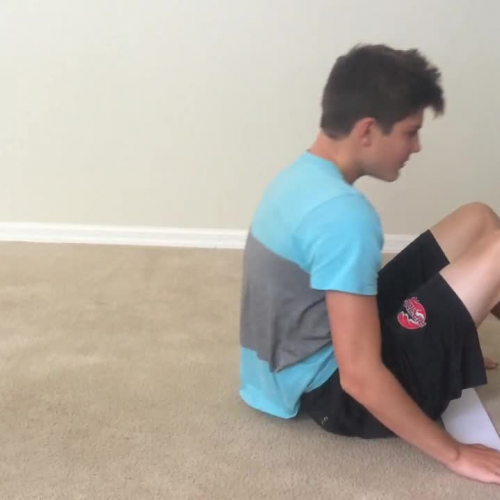 hope fitness video curl up