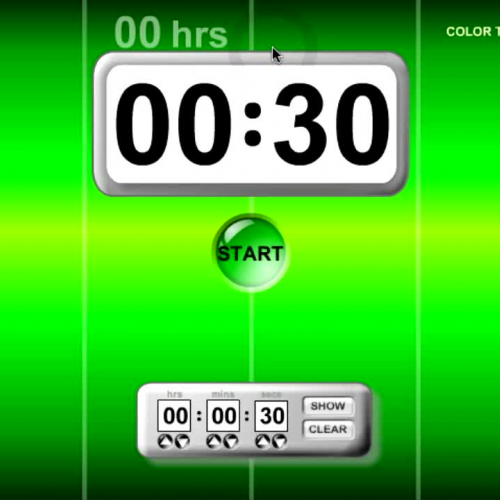 TimerTools Demo: Color Timer