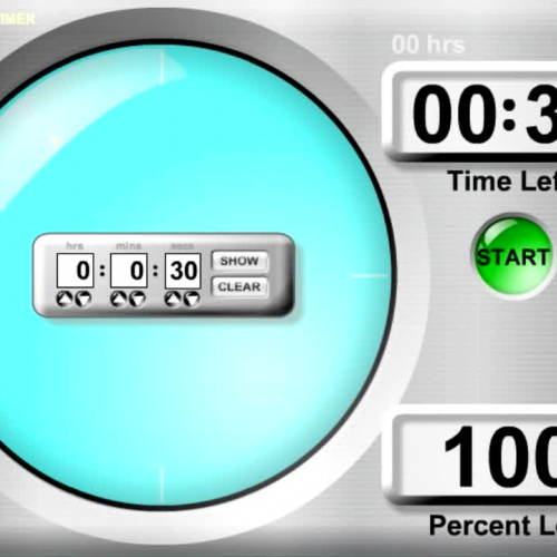 TimerTools Demo: Percent Timer