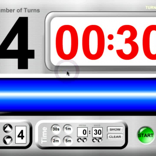 TimerTools Demo: Turn Timer