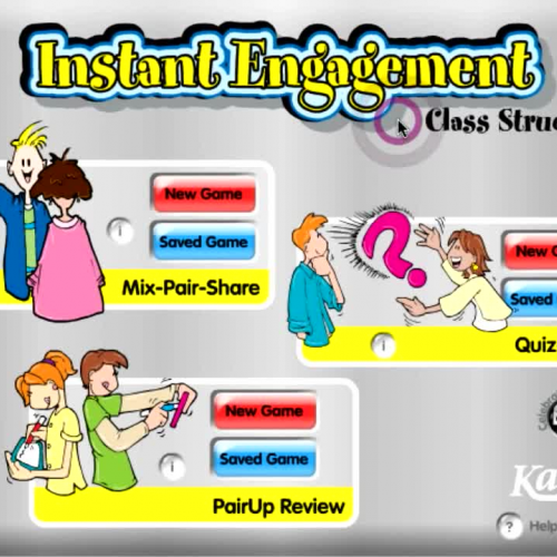 Instant Engagement Demo: Create Game (All)