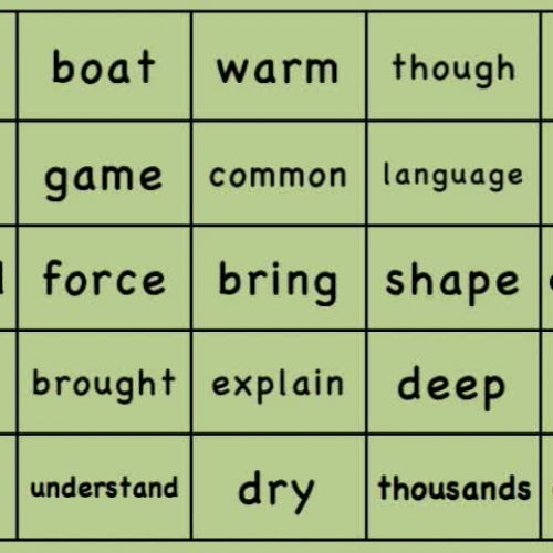 Estes Elementary Sight Words 551-575