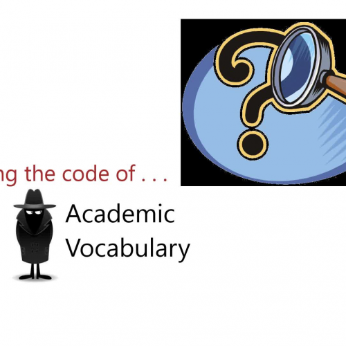 Cracking the Code of Academic Vocabulary