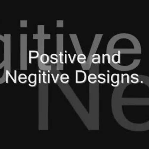 Positive and Negative Space