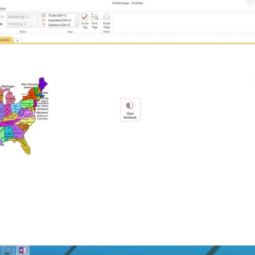Brief Introduction to Microsoft OneNote 2013