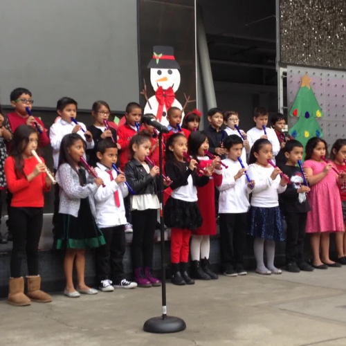2nd Grade Lemle Scholars Winter Holiday  Recorder Performance (2014)