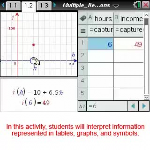 Multiple Representations [Math Nspired Preview Video]