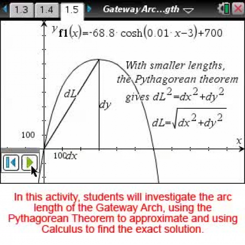 Gateway Arc Length [Math Nspired Preview Video]