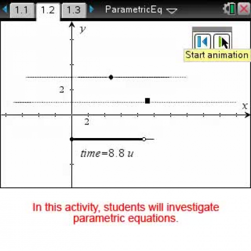 Parametric Races & Slopes [Math Nspired Preview Video]