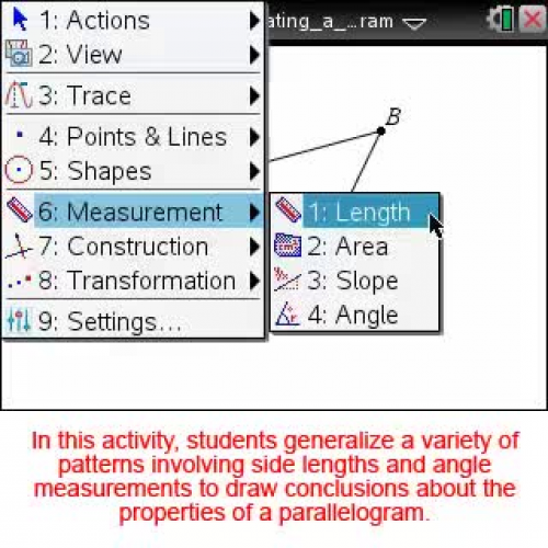 Creating a Parallelogram [Math Nspired Preview Video]