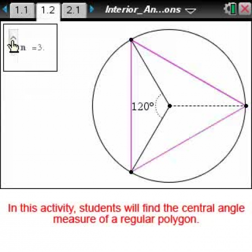 Interior Angles of Regular Polygons [Math Nspired Preview Video]
