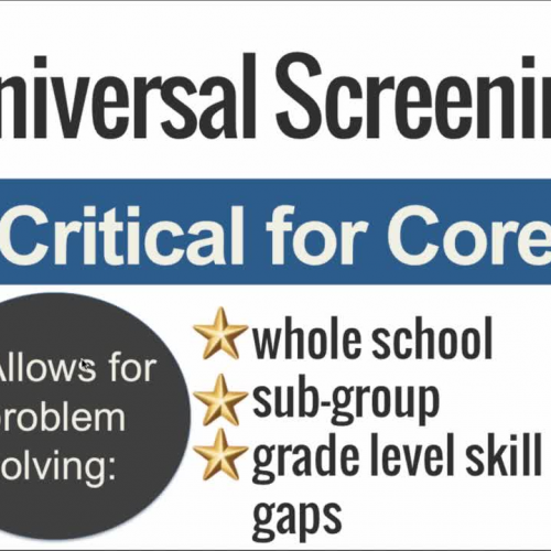 Universal Screening