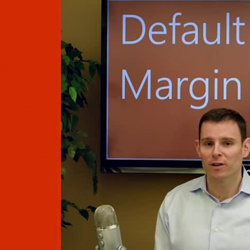 Default margin in Word 2013
