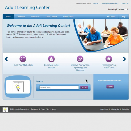 Learning Express Library: Contact Learning Express