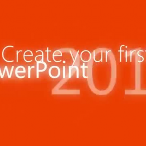 Start using PowerPoint 