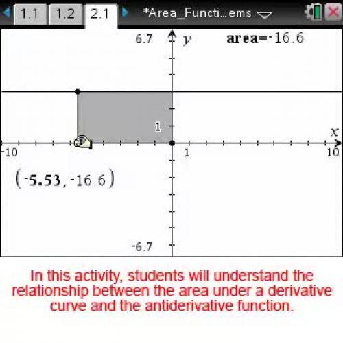 Area Function Problems [Math Nspired Preview Video]