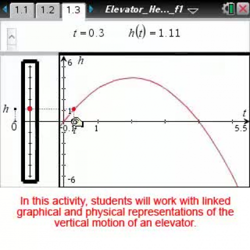 Elevator: Height and Velocity [Math Nspired Preview Video]