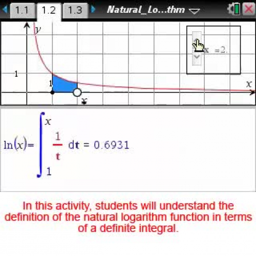 Natural Logarithm [Math Nspired Preview Video]