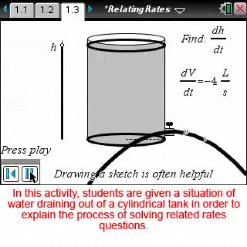 Relating Rates  [Math Nspired Preview Video]