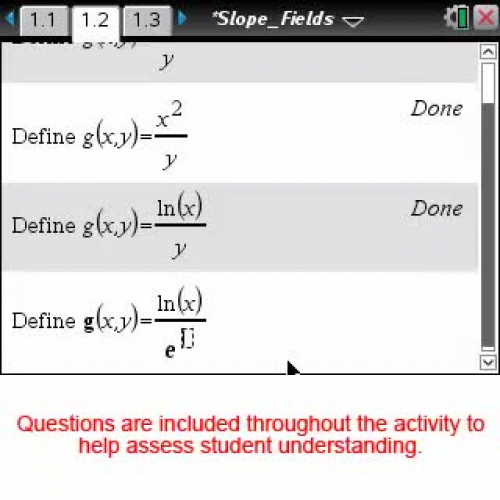 Slope Fields Introduction [Math Nspired Preview Video]