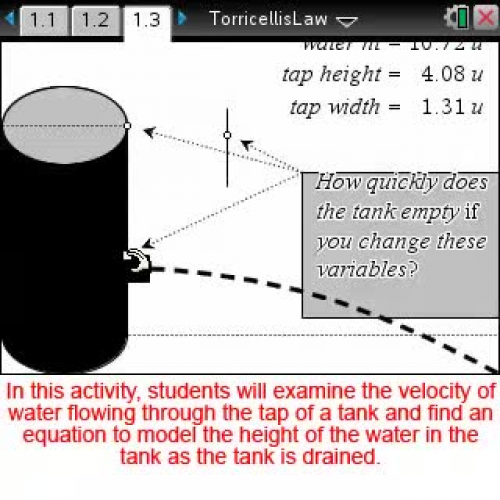 Torricelli's Law [Math Nspired Preview Video]