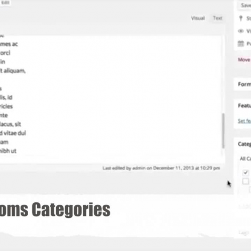 Classrooms Categories Overview