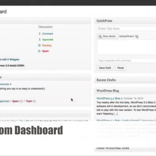 Classroom Dashboard Overview