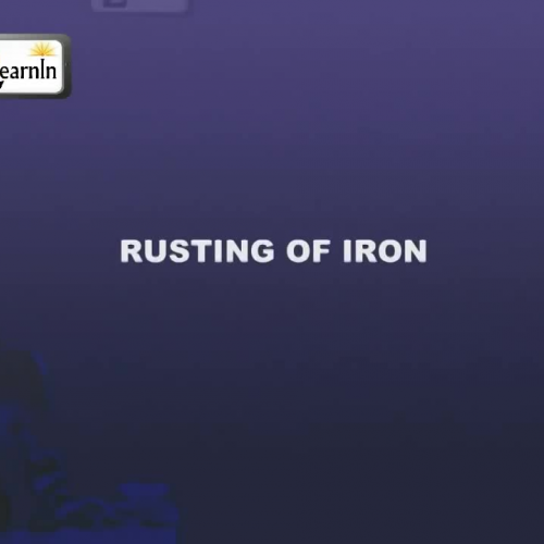 Rusting of iron