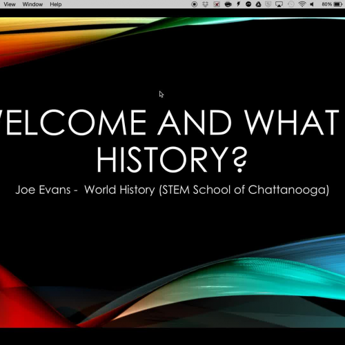 Mr. Evans World History Introduction