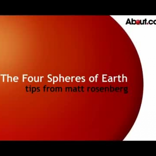 The Four Spheres of Earth