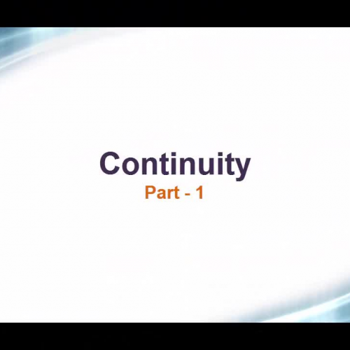 Continuity-Part 1
