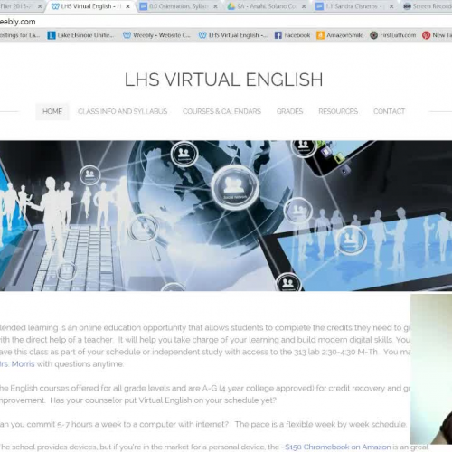 LHS Virtual English: Blended Learning Welcome Orientation 