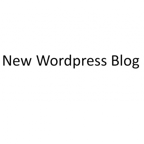 Get a New Wordpress Blog Ready